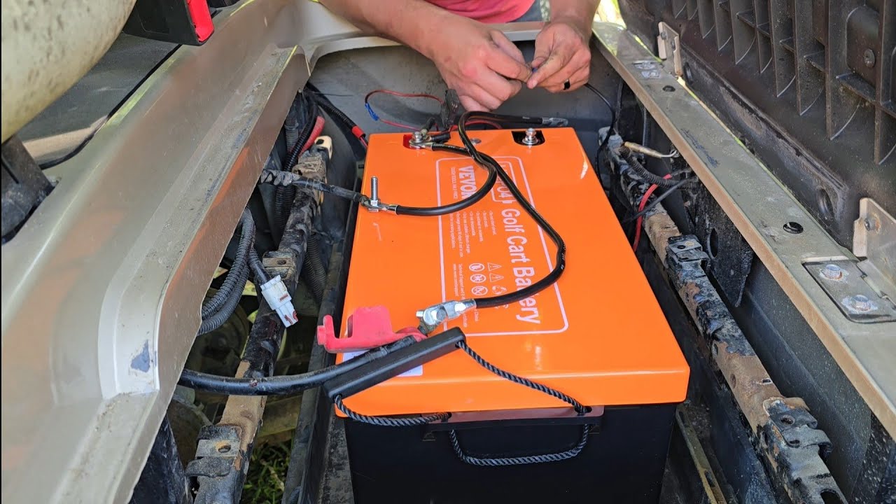 How to Install a Golf Cart Battery (VEVOR 51.2V LiFePO4) (DIY Step-by-Step Guide + Troubleshooting)