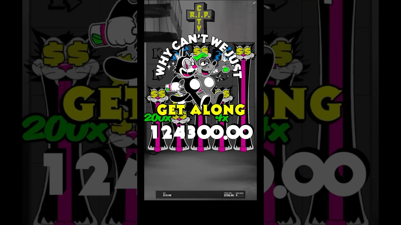 MAX WIN x RIP CITY 😸🐭 | 2025-01-21 | 10 USD | 12500x | SPIN BONUS