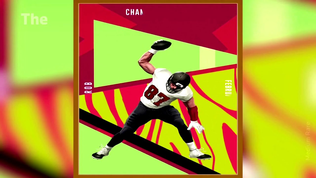 NFL&rsquo;s Rob Gronkowski launches digital trading cards
