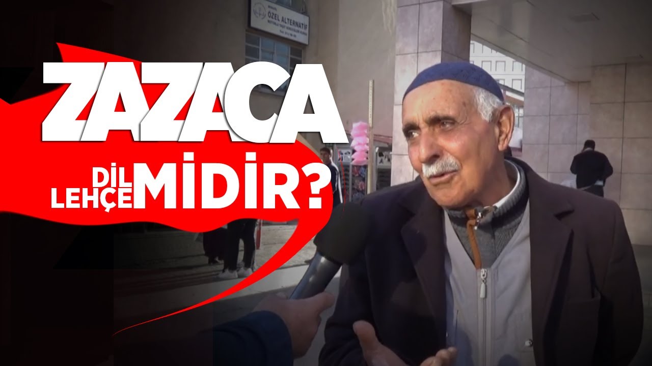 ZAZACA LEHÇE MİDİR, AYRI BİR DİL MİDİR? | ÇOLİG TV