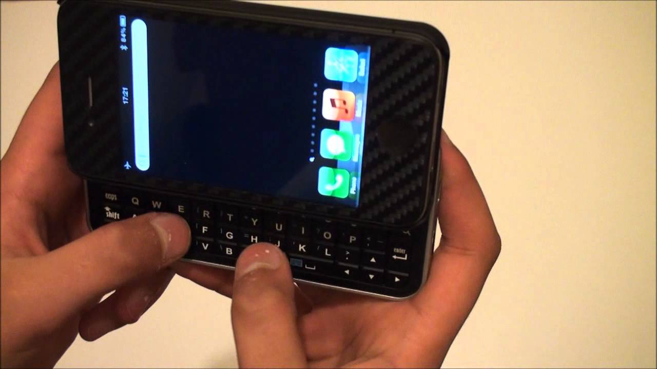 Bluetooth Slide Out Keyboard Case iPhone 4 / 4s Review - parts4ipods