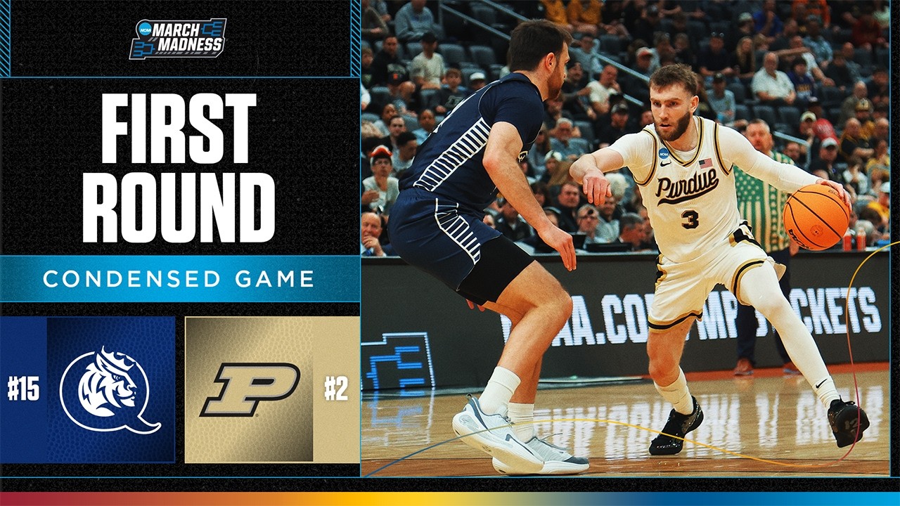 Purdue vs. Queens (NC) - First round NCAA tournament extended highlights