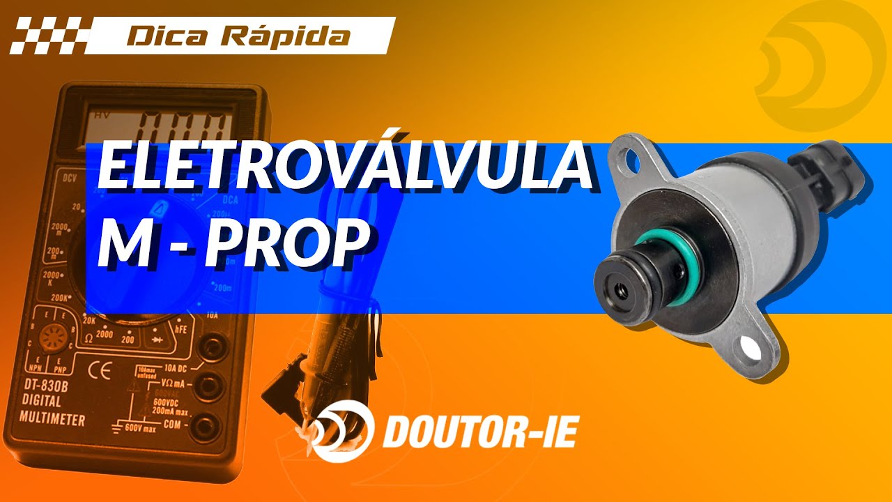 Eletroválvula Reguladora de Vazão do Rail M PROP