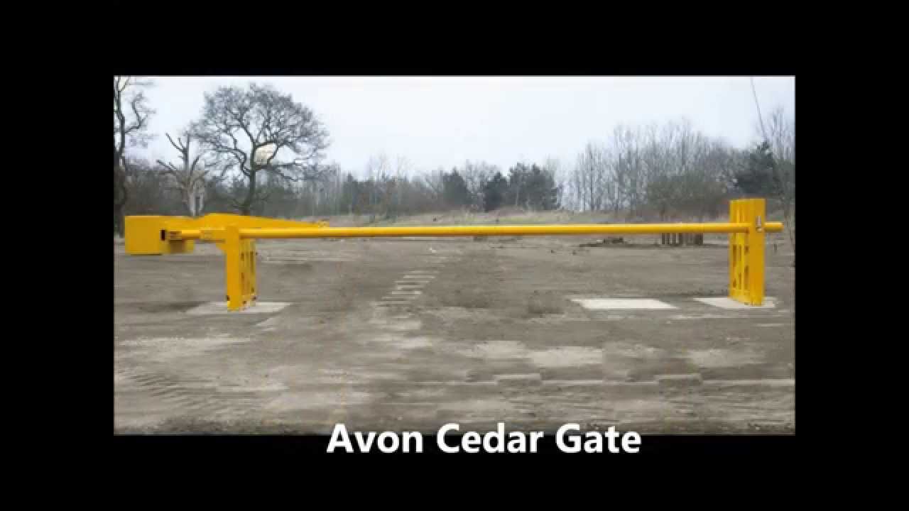 Avon Cedar Gate Manual Rising Arm Gate PAS 68 Test (formally Newey Barrier