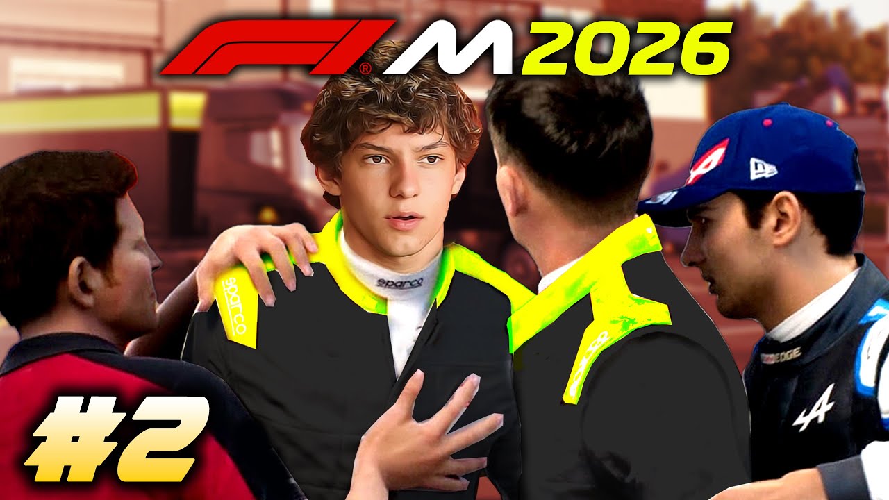 TENSION between Our New Driver & Engineer... CREATE A TEAM CAREER