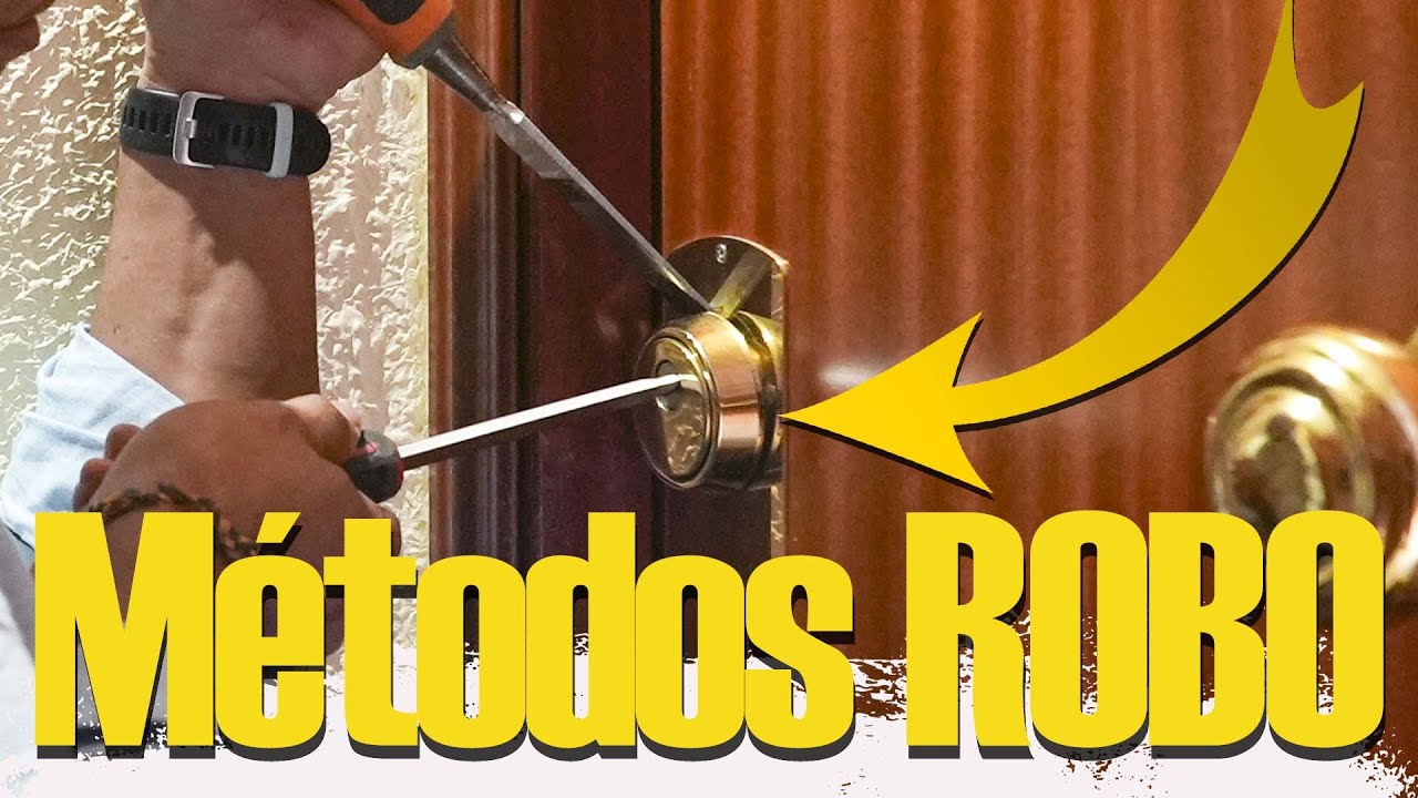 ⚠️Así ROBAN los Ladrones las viviendas y así puedes EVITARLO (cerrajero de urgencias Madrid)⚠️