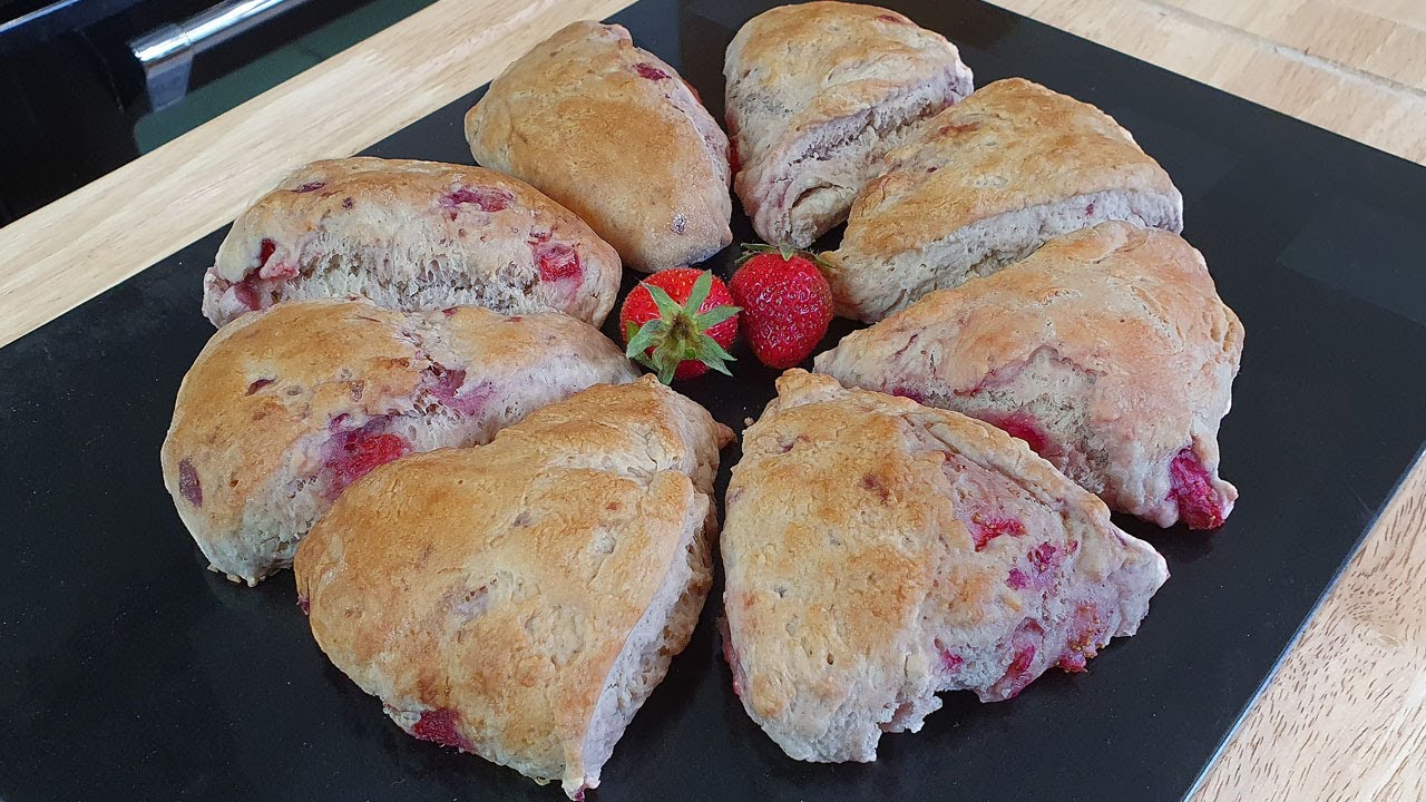 Vegan Strawberry Scone | Really Simple Recipes