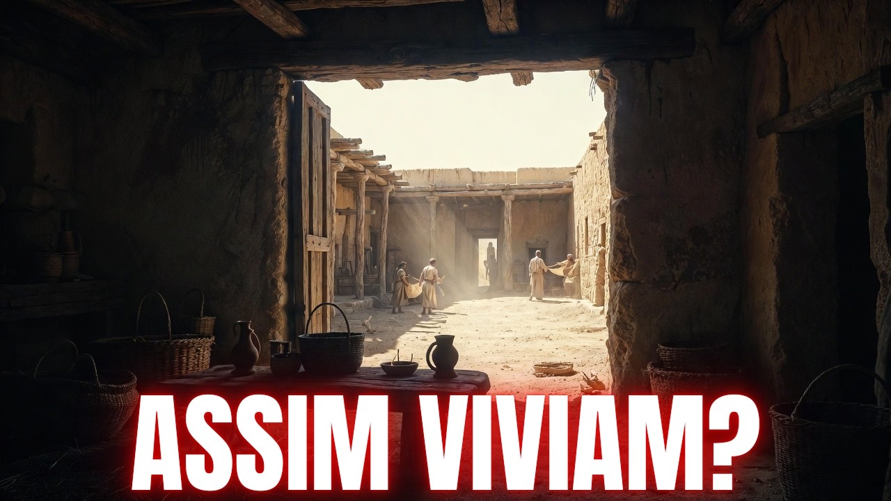 Como Eram as Casas no Tempo de Jesus Há 2.000 Anos - Documentário Bíblico