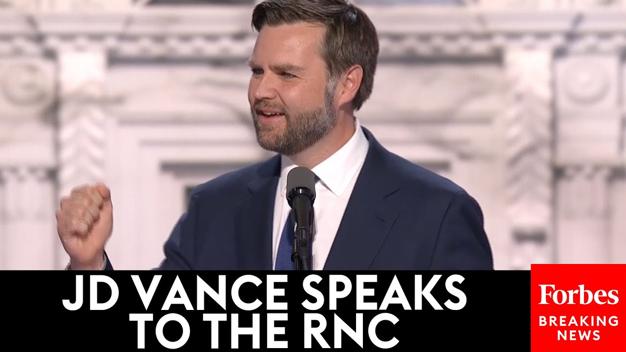 FULL REMARKS: JD Vance Speaks To The RNC And Accepts 2024 GOP Vice Presidential Nomination