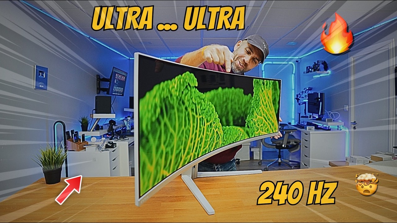 🔥 The BEST Video Editing and Gaming Monitor 🤯🎮 240Hz 🚀 Philips EVNIA 49” OLED QD