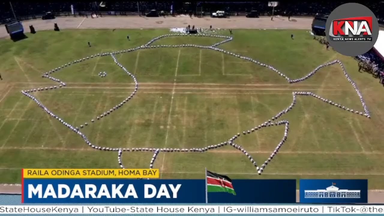 CHILDREN FROM HOMA BAY STEAL THE SHOW WITH SPECTACULAR DISPLAY DURING MADARAKA DAY CELEBARTIONS!
