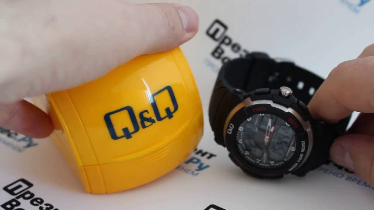 Часы Q&Q M012-002 (QQ M012J002Y) - видео обзор недорогих часов | Watch-Forum.RU