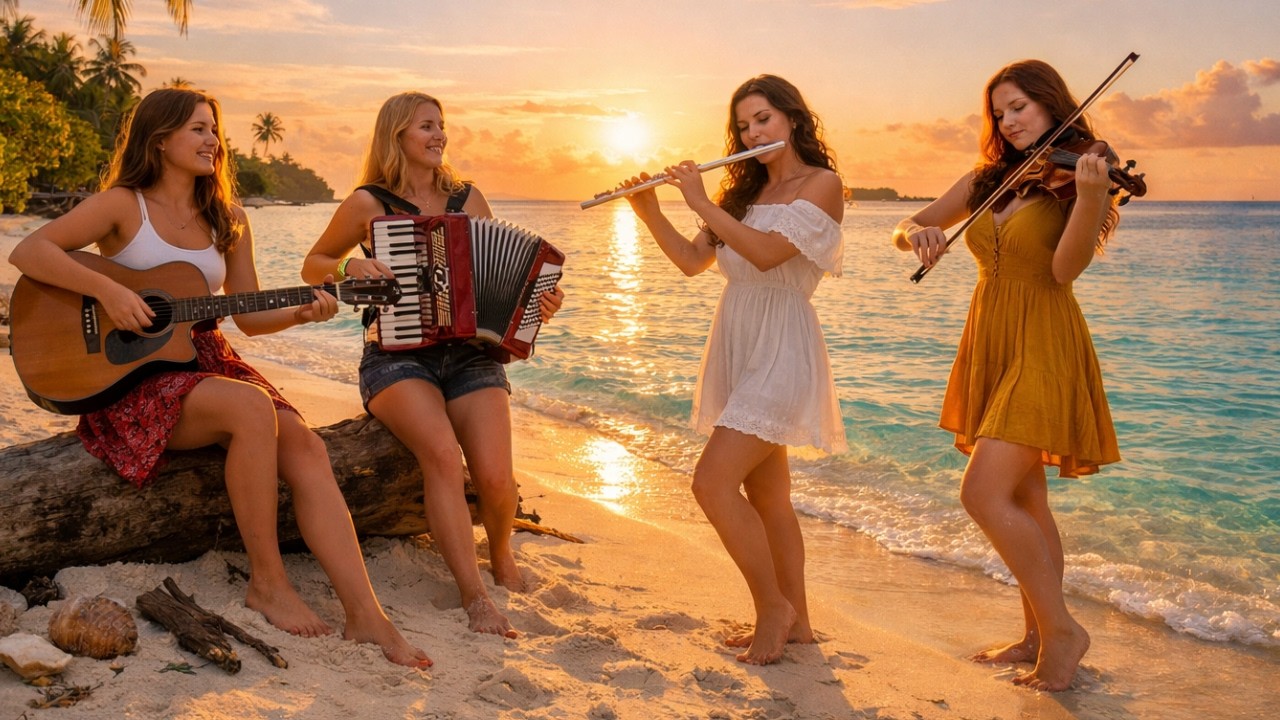 The Perfect Instrumental Experience – Relaxing and Inspiring Flamenco, Accordion, Flute & Violin