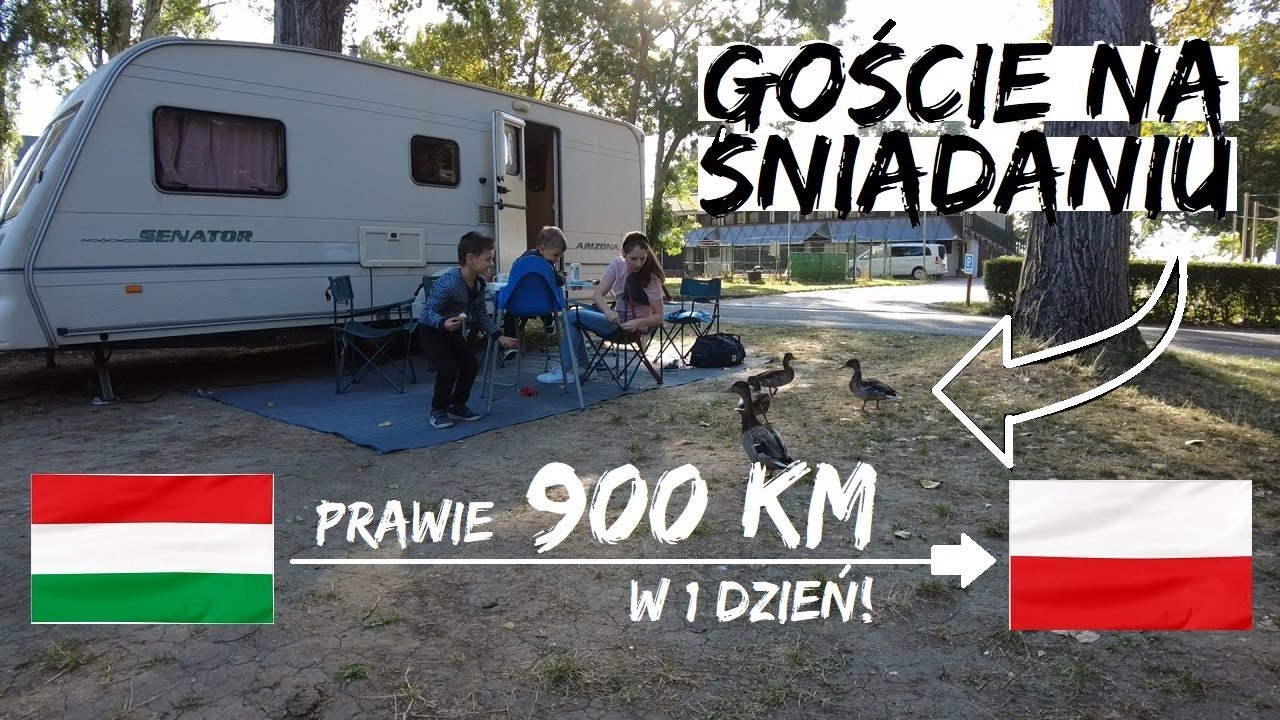 Ostatnie chwile nad Balatonem. Wracamy do domu. Powrót do Polski na raz. Węgry 2021 (Vlog #67)
