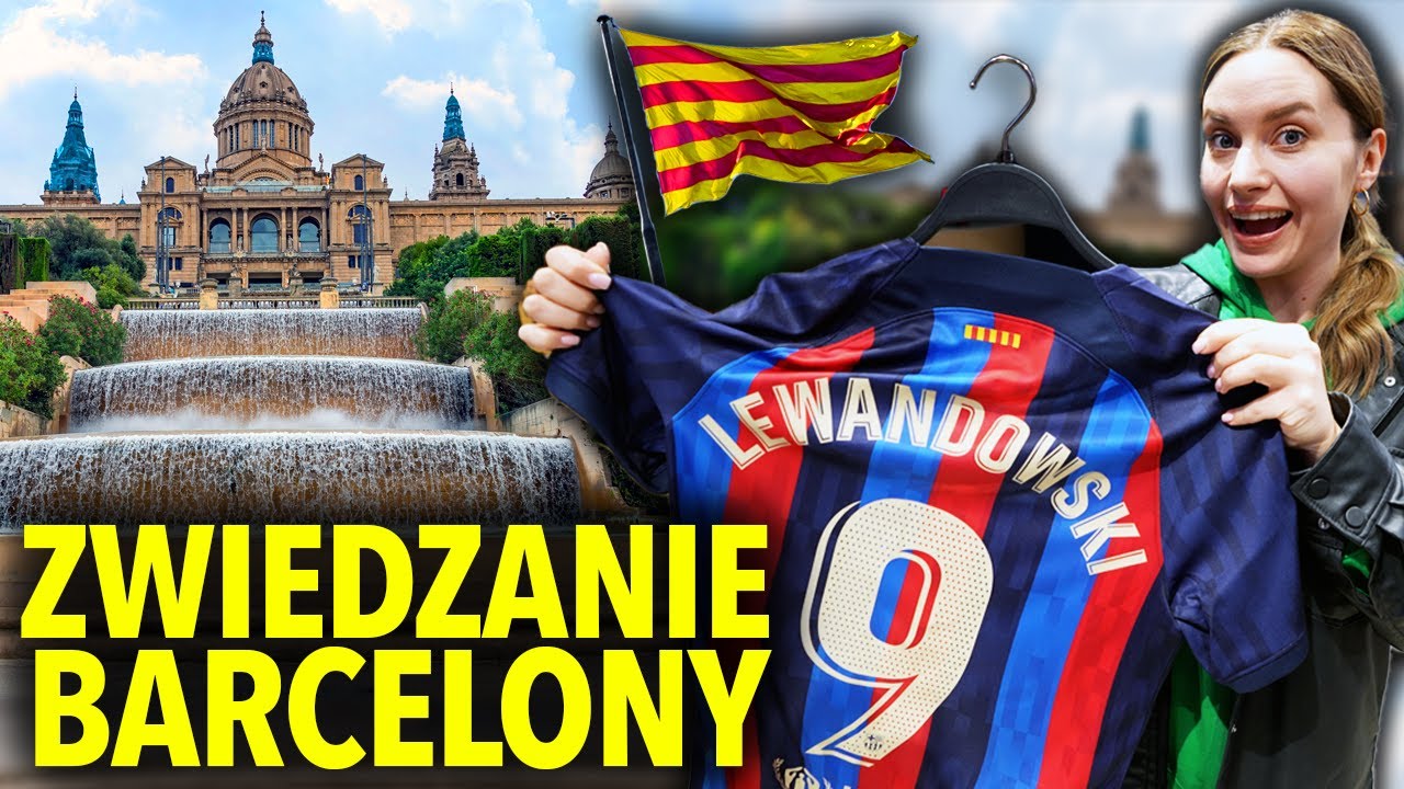 ZWIEDZANIE BARCELONY - co warto zobaczyć? Spacer po Barcelonie i sklep FC Barcelona [VLOG 2023]