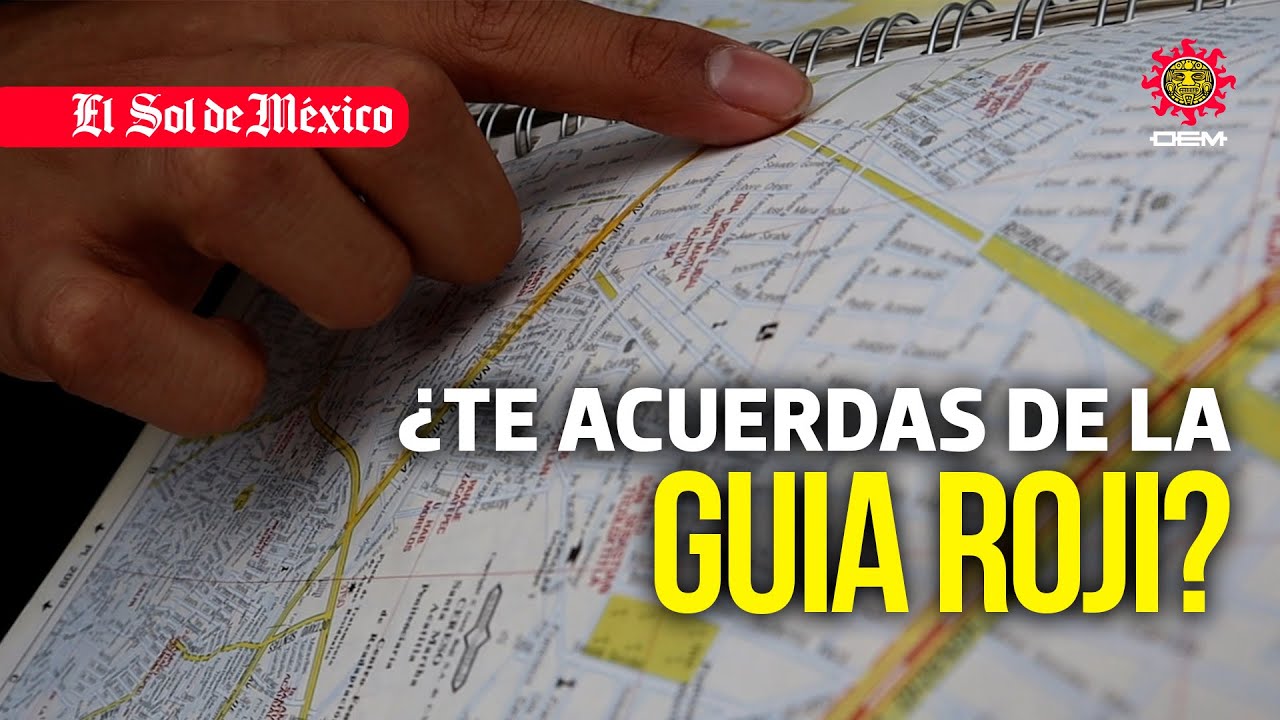¿Te acuerdas de la Guia Roji?