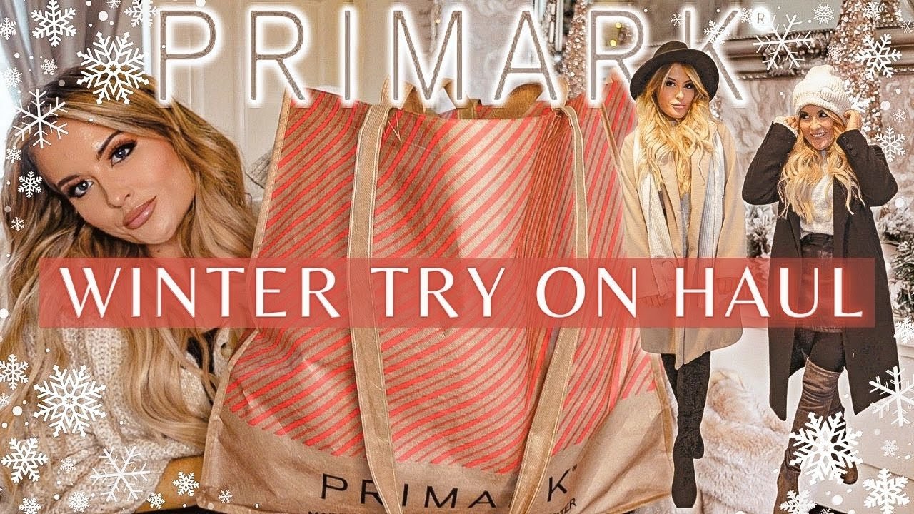 NEW IN PRIMARK WINTER TRY ON HAUL - A very cosy haul 🥰