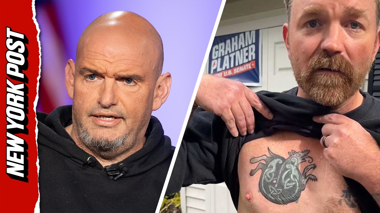 John Fetterman Rips Graham Platner: &lsquo;Assh&ndash;e With a Nazi Tattoo&rsquo;