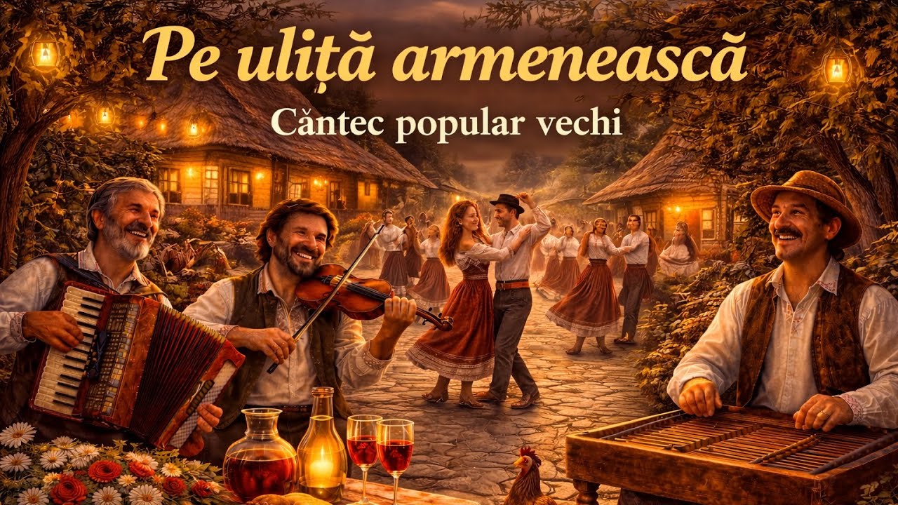 Ulița armenească – Cântec popular vechi | Folclor românesc autentic 🎻