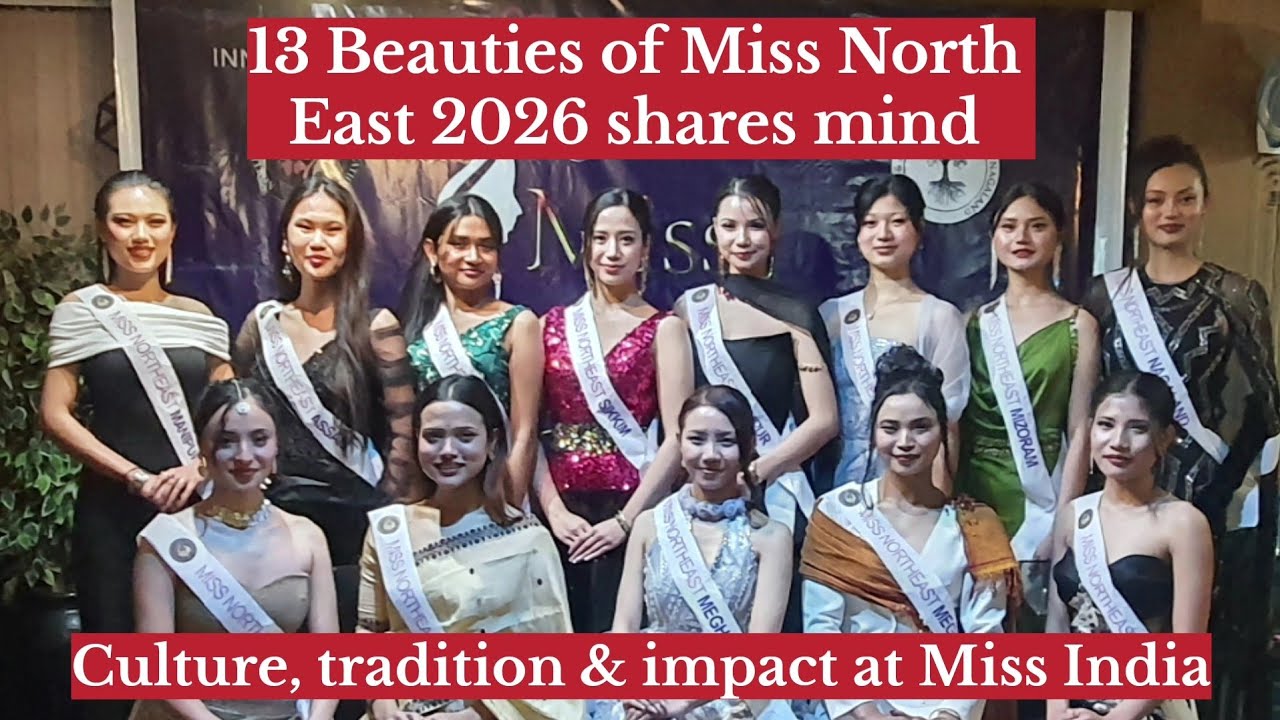 Miss North East 2026 in Kohima on February 7 at RCEMPA