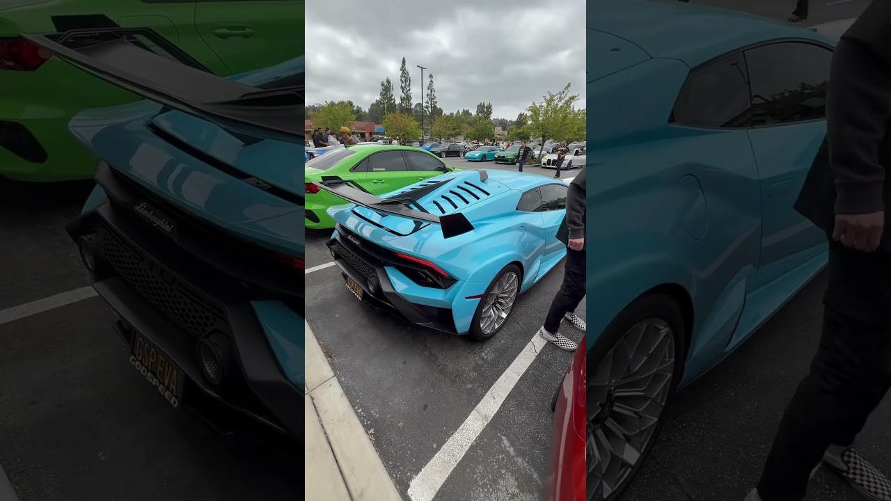 LAMBORGHINI HURACAN STO COLD START! | 2023 Lamborghini Huracan STO Build @abc.garage