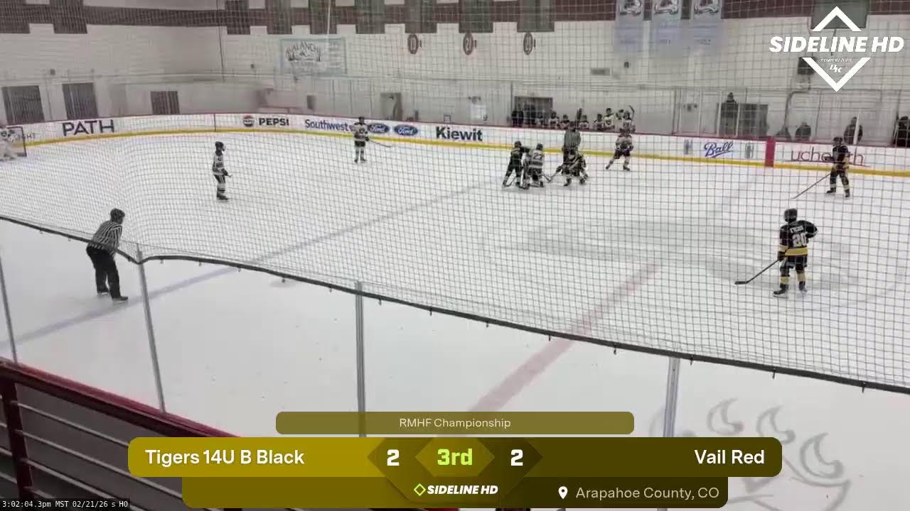 Tigers 14U B Black @ Vail Red (2026.02.21)
