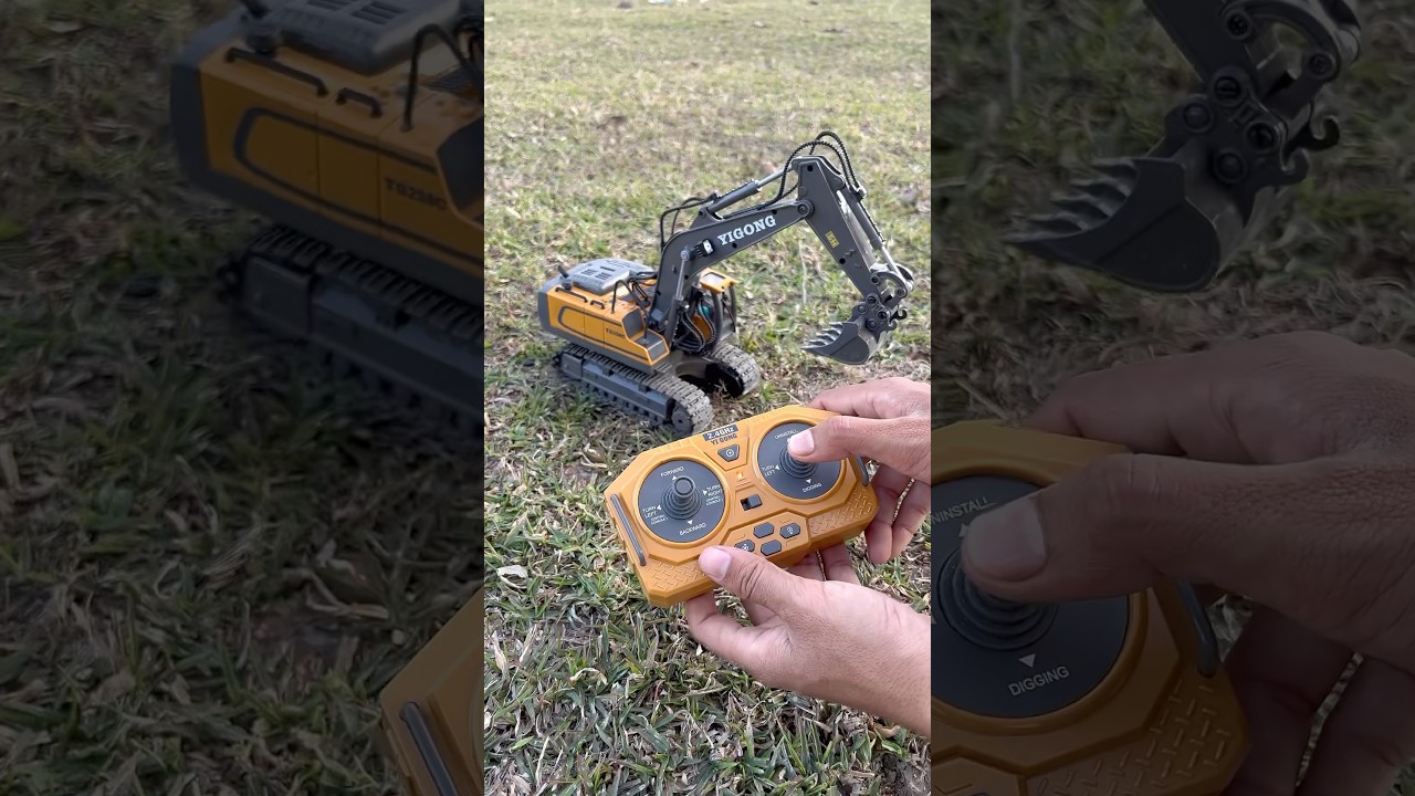 11 Channel RC Excavator Unboxing🔥