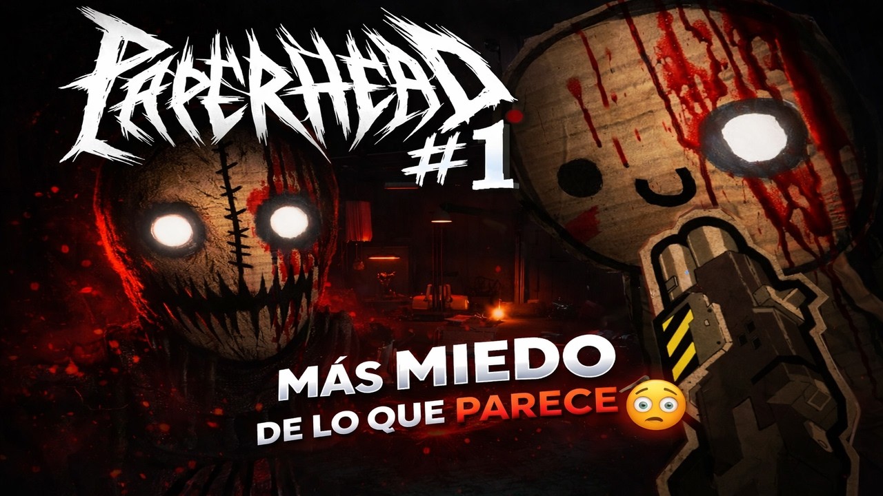EL PAPEL NUNCA DIO TANTO MIEDO... ✂️💀 | PAPERHEAD Ep. 0 (Demo Parte 1) | Gameplay en Español
