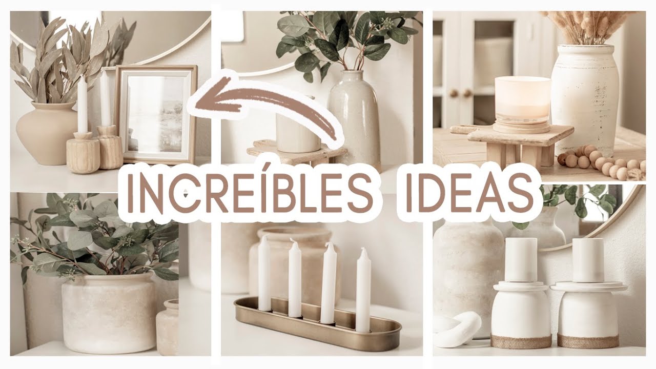 ✅ DIYS EN 5 MINUTOS QUE QUERRÁS HACER/  IDEAS ELEGANTES PARA DECORAR TU CASA PEQUEÑA