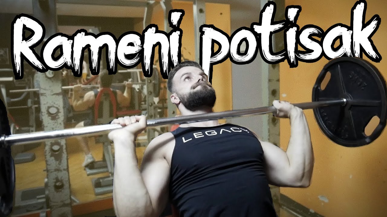 Kako se pravilno radi RAMENI POTISAK