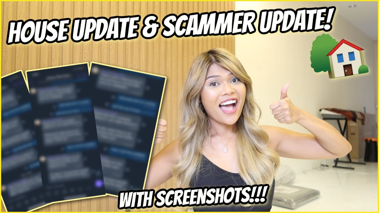 VLOG: HOUSE UPDATE, AND SCAMMER UPDATE *WITH SCREENSHOTS*, STUDIO REVEAL!