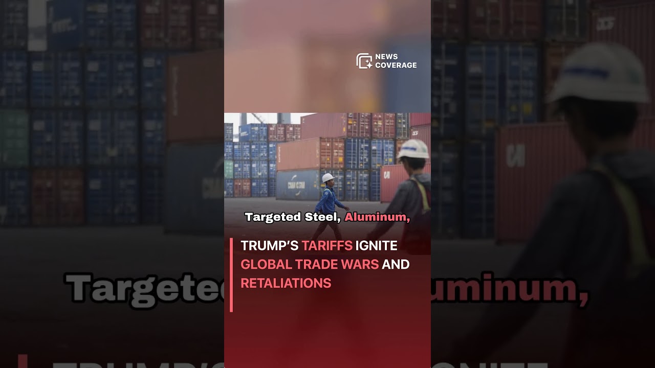 Trump&rsquo;s Tariffs Ignite Global Trade Wars and Retaliations #worldnews #news