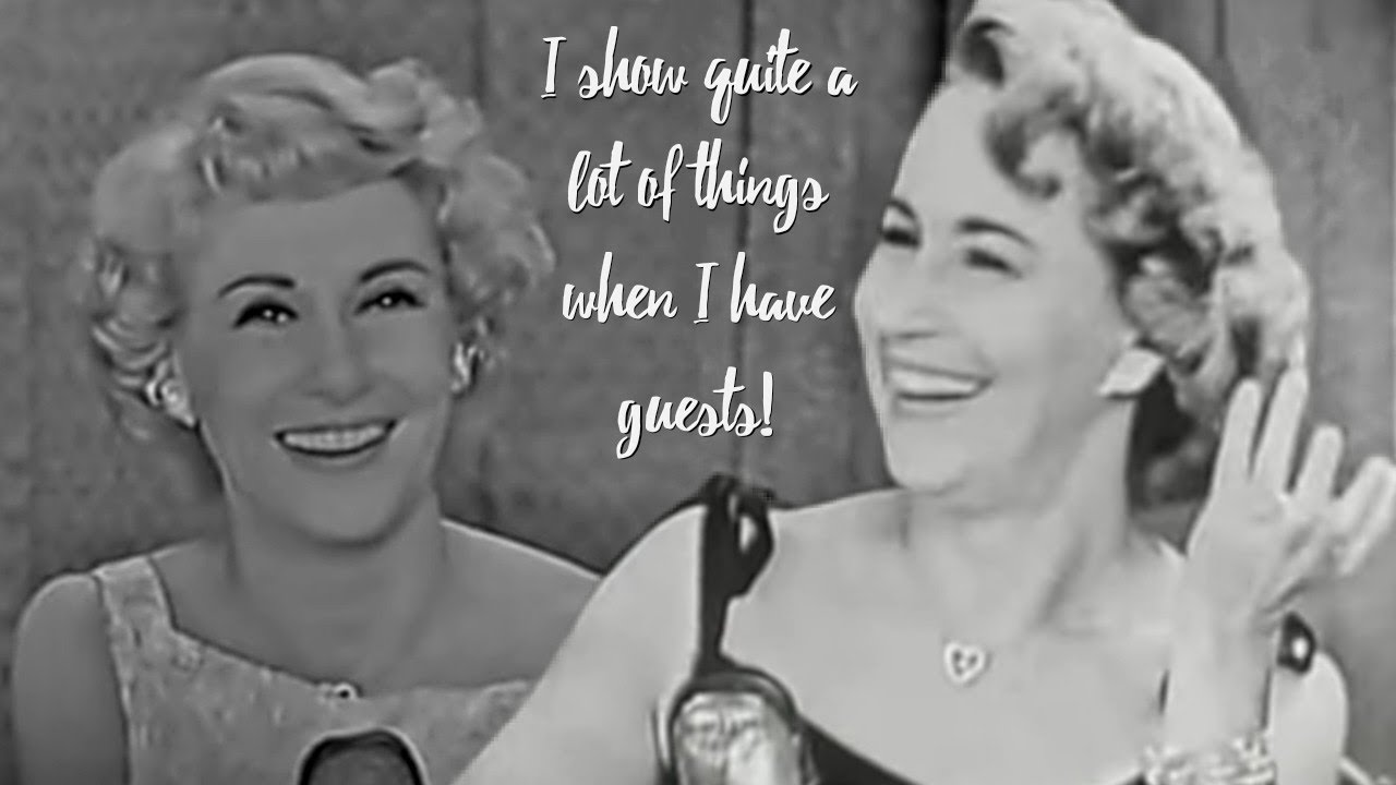 You think old TV was boring? Meet Arlene Francis on 