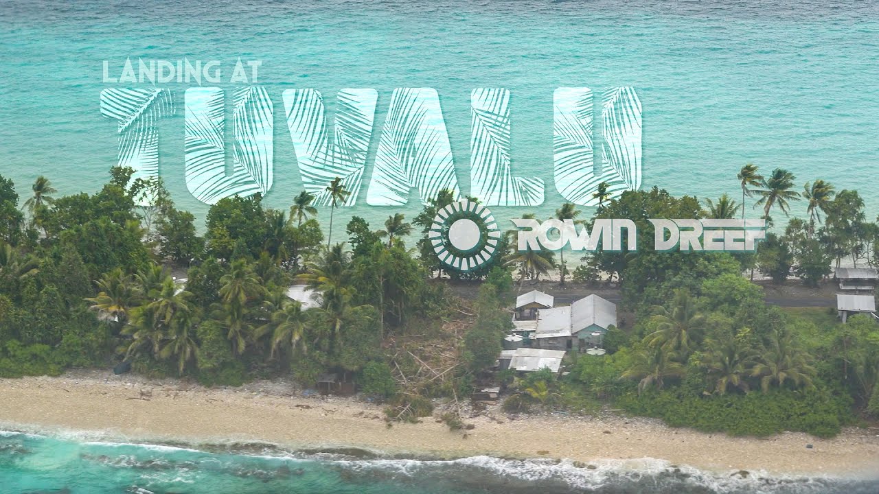 Landing at Tuvalu Funafuti International Airport ATR 72