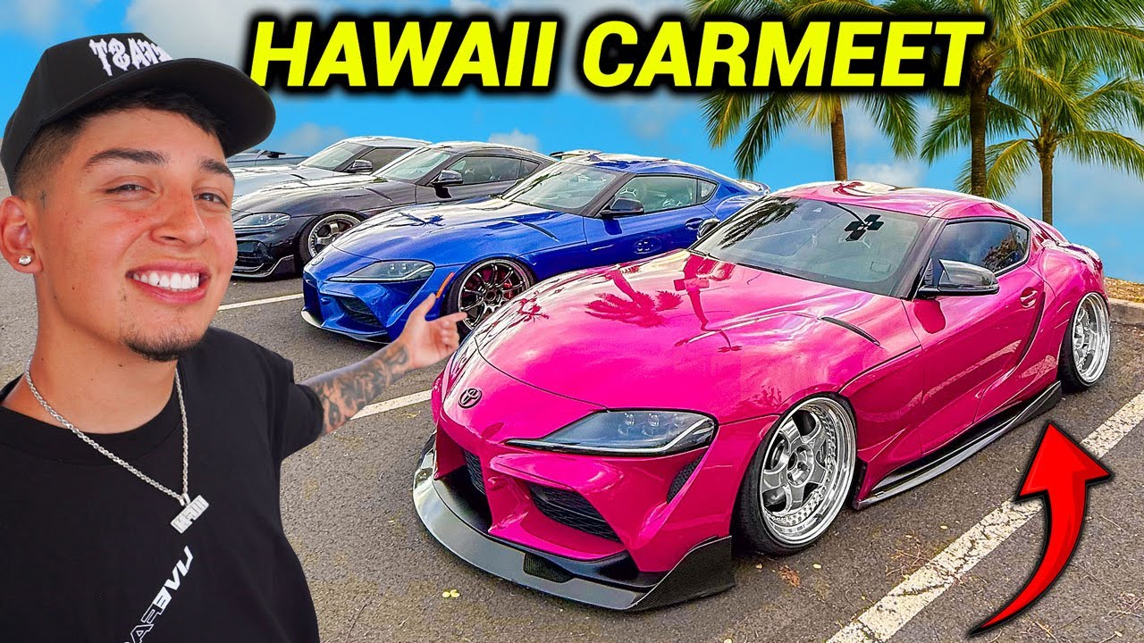 I'M BUYING A SUPRA... Went to a Car Meet in Hawaii!
