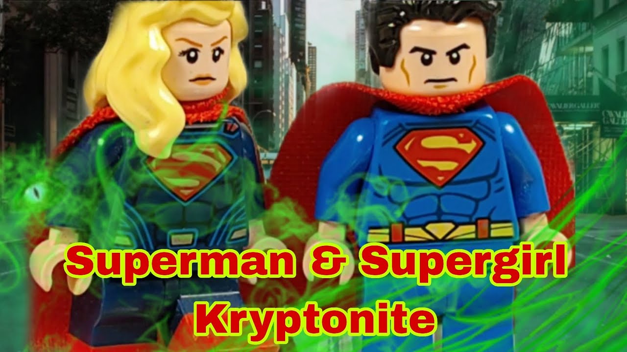 Superman & Supergirl: Kryptonite | LEGO STOPMOTION