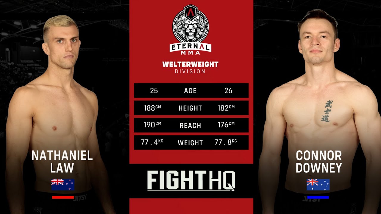 ETERNAL MMA 88 : Nathaniel Law VS Connor Downey | FULL FIGHT