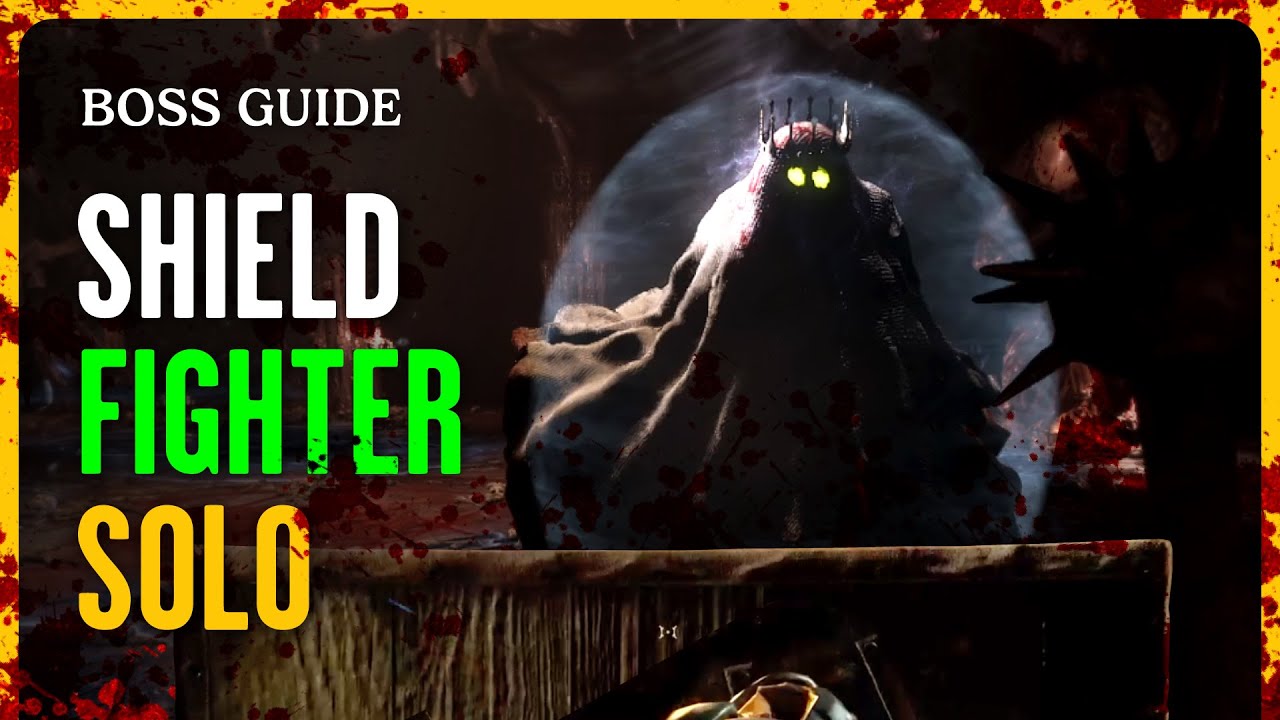 Solo Ghost King with a mace & shield – Boss Guide: Dark and Darker