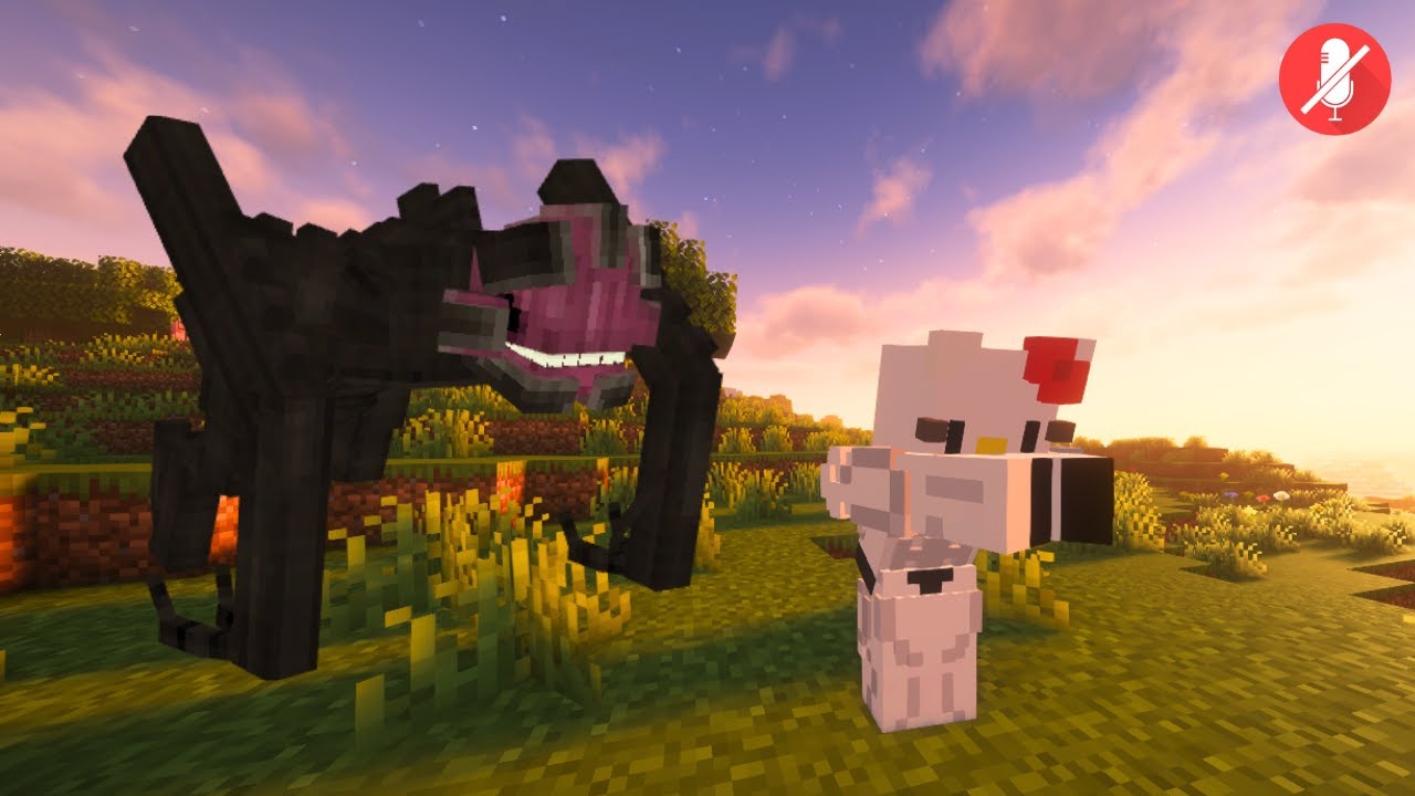 MEU MICROFONE ATRAI ESSES MONSTROS DO MINECRAFT!