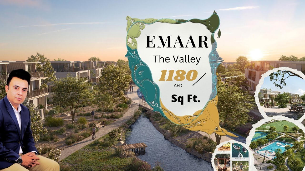 Luxury Villas & Living in Dubai: The Valley Phase 2 by Emaar - New Launch 2024