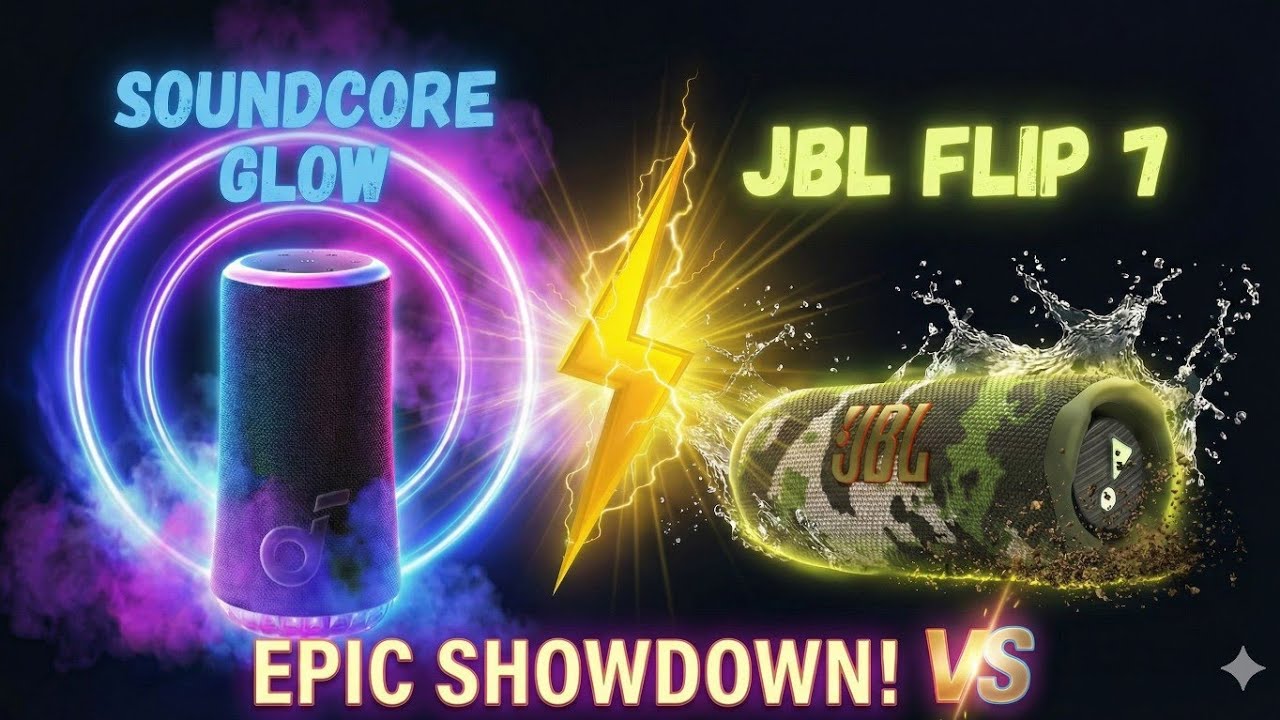 Soundcore Glow vs JBL Flip 7 — $70 Cheaper… But Is It Better?