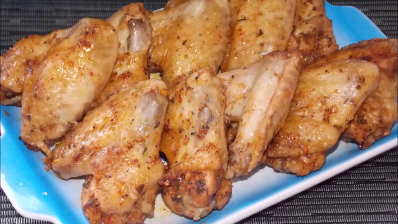 Как запечь куриные крылышки в микроволновке