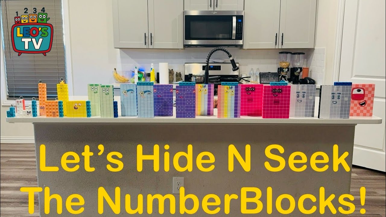 Hide N Seek The 5’s and 10’s NumberBlocks