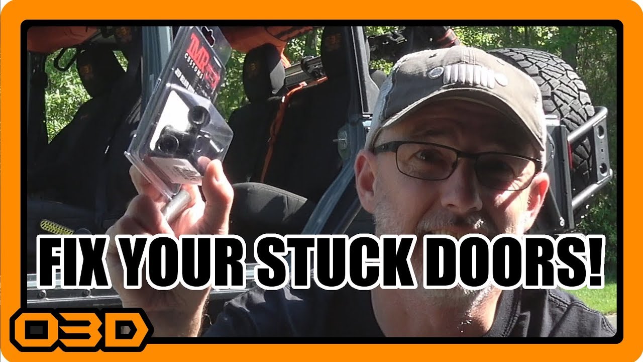 Двери больше не застревают! Накладки на дверные петли TMR Customs Delrin для Jeep JK Wrangler 3