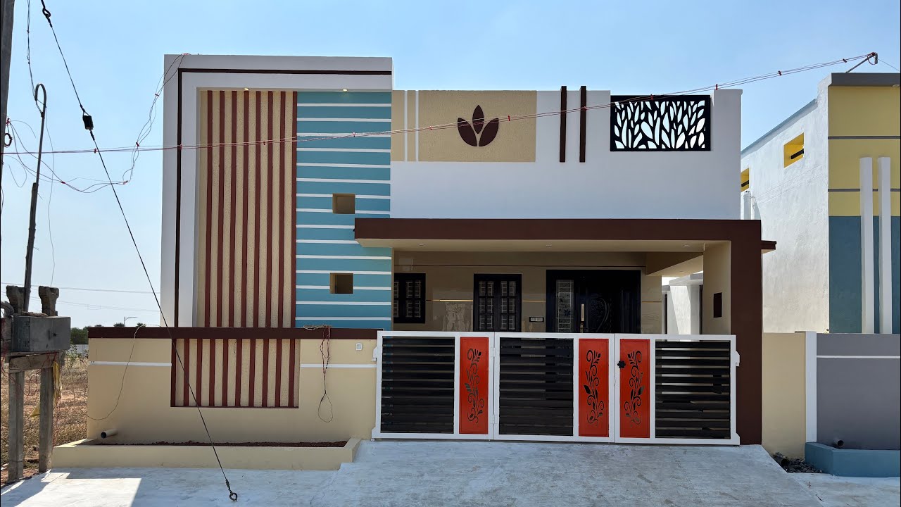 3.1 சென்டில் | கிழக்கு பார்த்த, அழகிய 2bhk தனி வீடு 📞9894777402 #othakalmandapam #modelhouse #kovai
