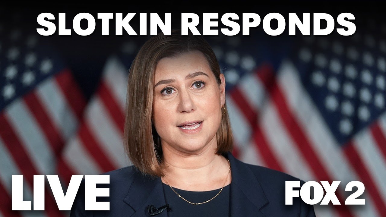 LIVE | Senator Slotkin addresses failed Grand Jury indictment by the DOJ