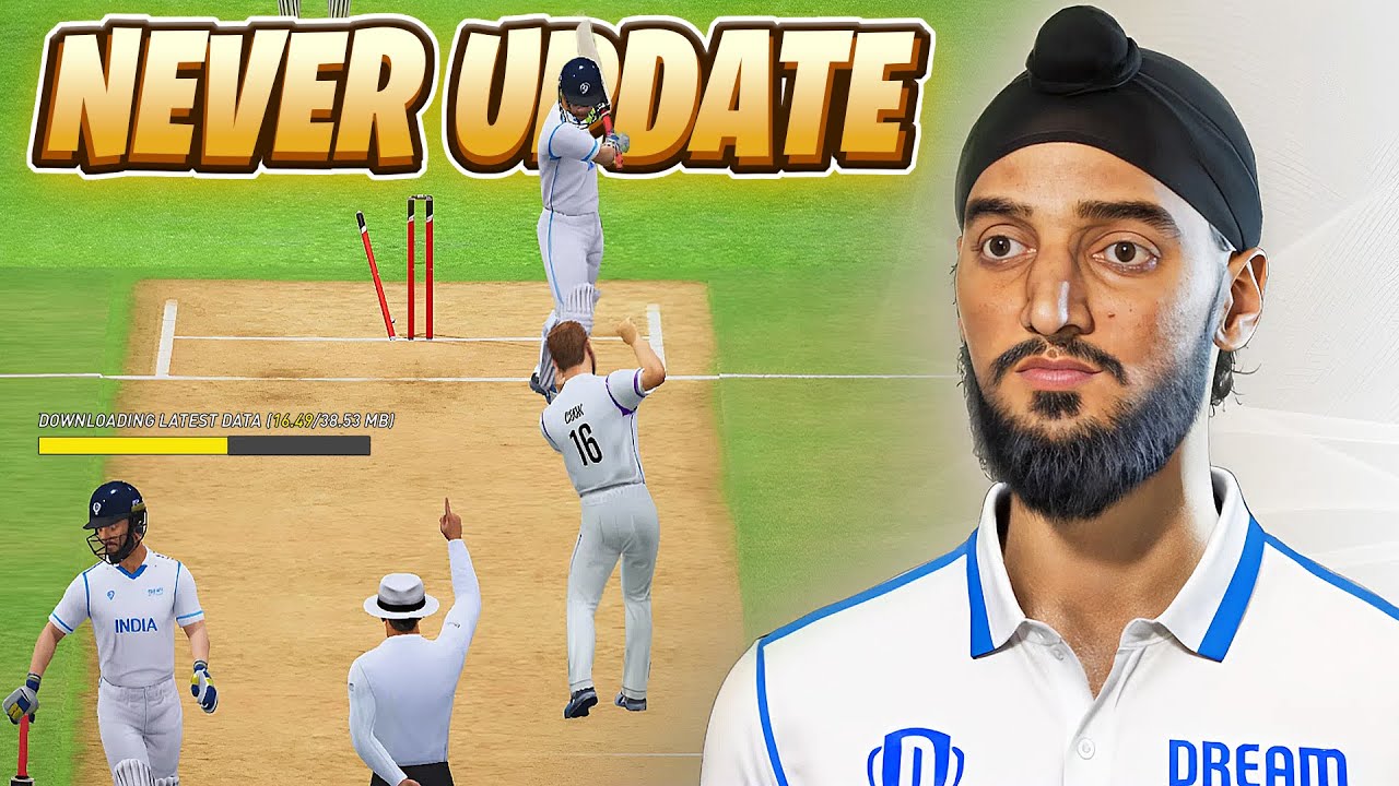 NEW TEST MATCH UPDATE WITH REAL FACE FREE?
