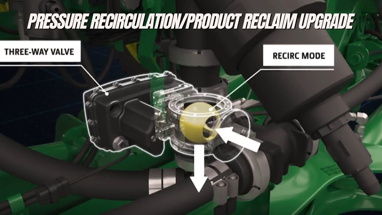 John Deere Pressure Recirculation & Product Reclaim Sprayer Upgrade