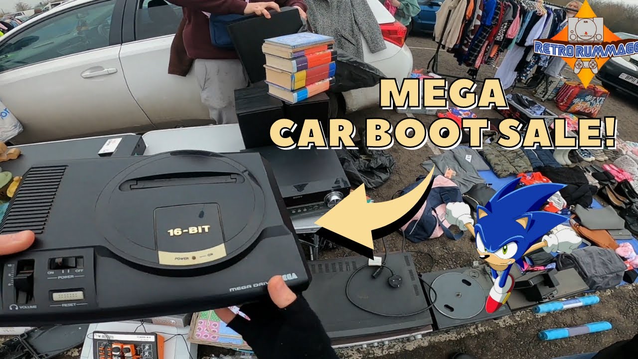 RETRO Hunt! Video Game Hunting @ My Local Car Boot Sale