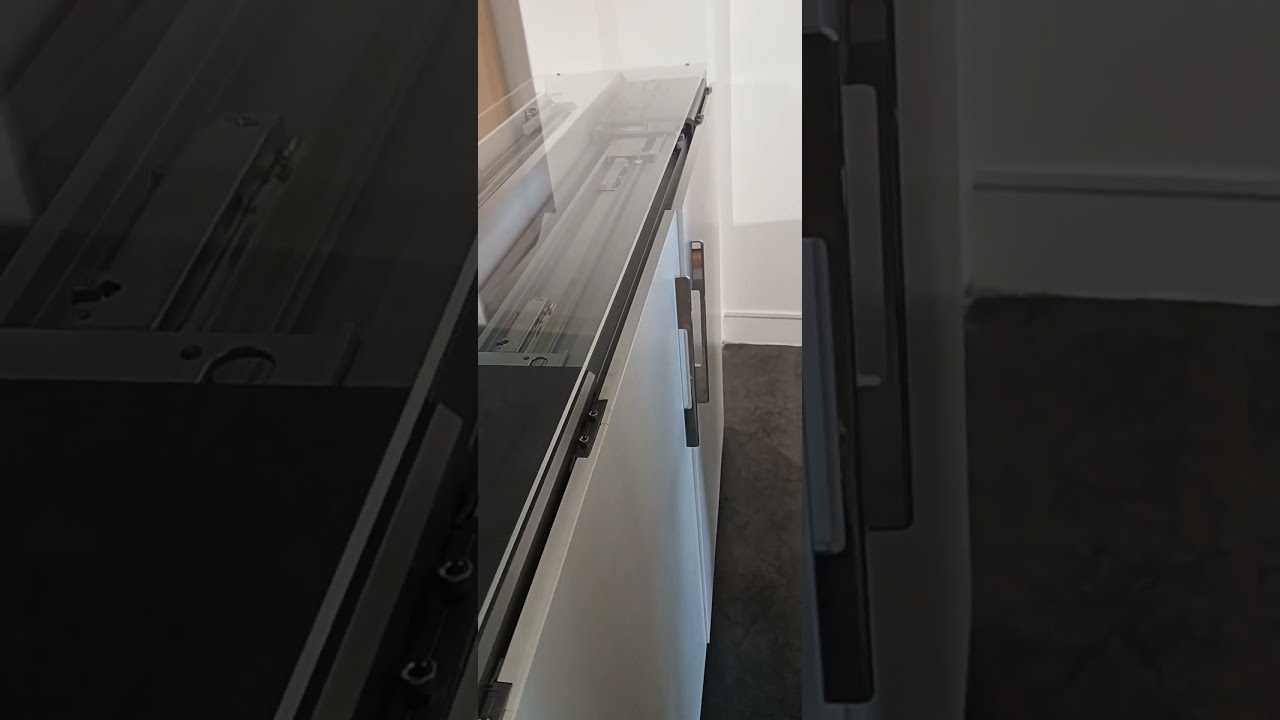 WOW 😎 FLUSH SLIDING DOOR SYSTEM 😍 #youtubeshorts #home2home